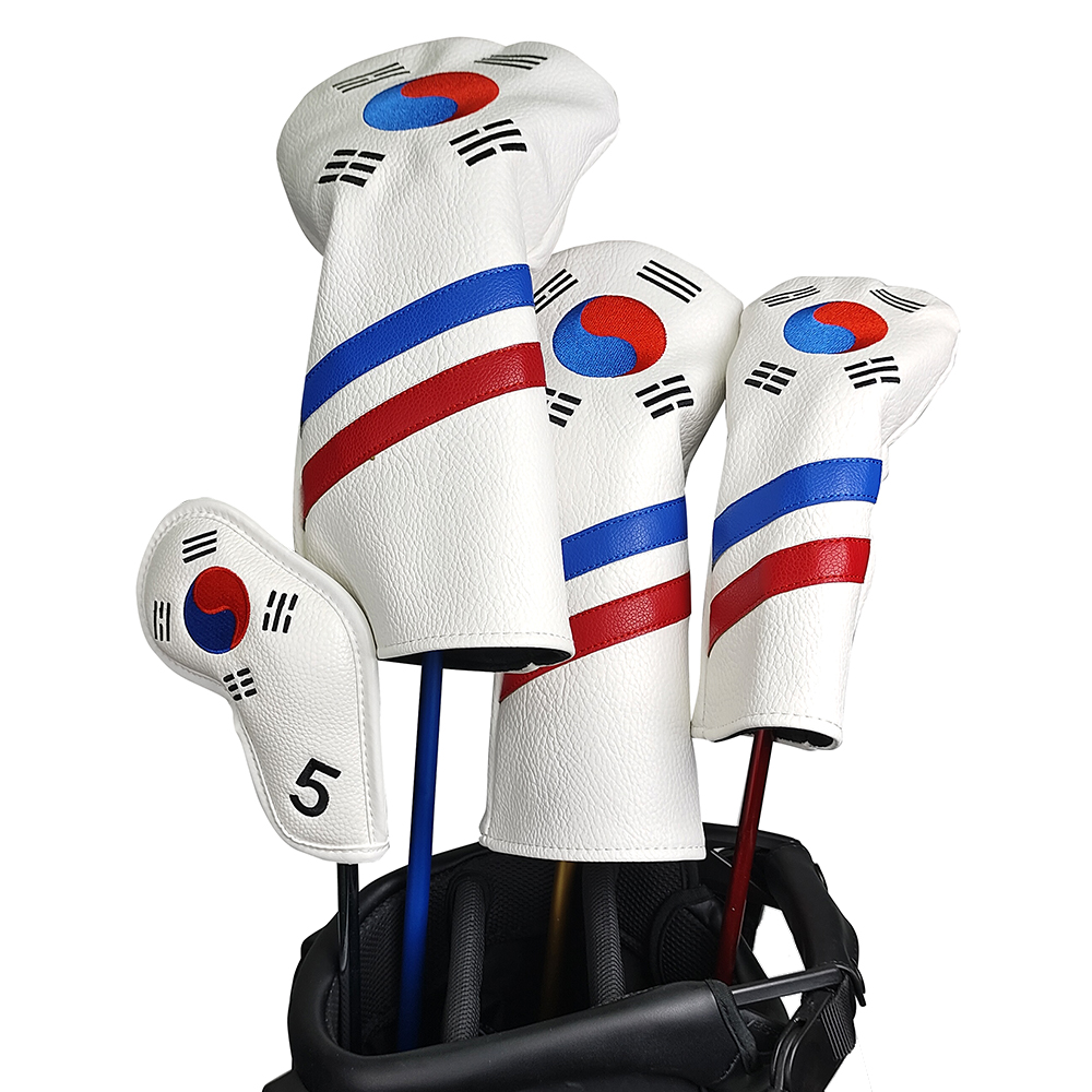 Golf Club Iron Set - Kore Vatansever Golf Sopası Başlığı Kılıfları