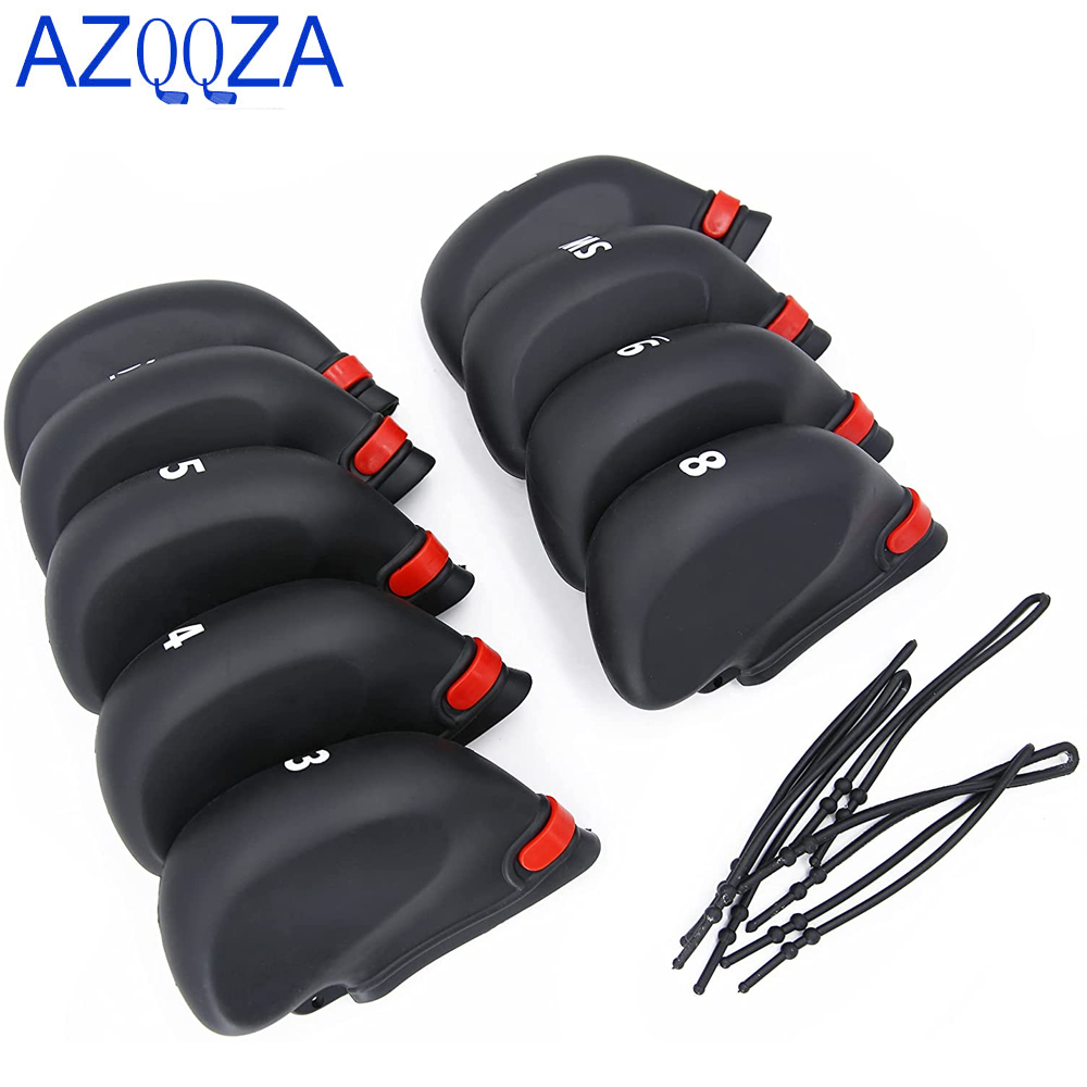 Golf Club Iron Set - 9 adet/takım siyah Golf kulübü demir